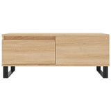 Tavolino Salotto Rovere Sonoma 90x50x36,5 cm Legno Multistrato