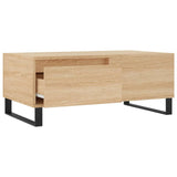 Tavolino Salotto Rovere Sonoma 90x50x36,5 cm Legno Multistrato