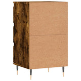 Credenza Rovere Fumo 40x35x70 cm in Legno Multistrato