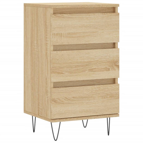 Credenza Rovere Sonoma 40x35x70 cm in Legno Multistrato