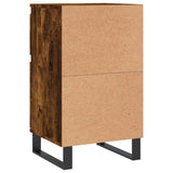 Credenza Rovere Fumo 40x35x70 cm in Legno Multistrato