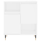 Credenza Bianca 60x35x70 cm in Legno Multistrato