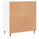 Credenza Bianca 60x35x70 cm in Legno Multistrato