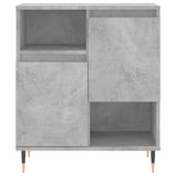 Credenza Grigio Cemento 60x35x70 cm in Legno Multistrato