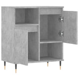 Credenza Grigio Cemento 60x35x70 cm in Legno Multistrato