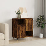 Credenza Rovere Fumo 60x35x70 cm in Legno Multistrato