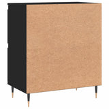 Credenza Nero 60x35x70 cm in Legno Multistrato