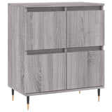 Credenza Grigio Sonoma 60x35x70 cm in Legno Multistrato