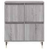 Credenza Grigio Sonoma 60x35x70 cm in Legno Multistrato