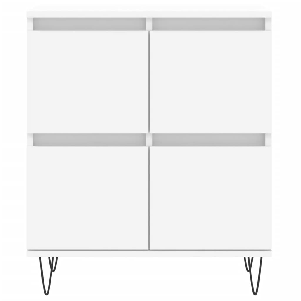 Credenza Bianca 60x35x70 cm in Legno Multistrato