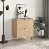 Credenza Rovere Sonoma 60x35x70 cm in Legno Multistrato