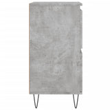 Credenza Grigio Cemento 60x35x70 cm in Legno Multistrato