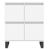 Credenza Bianca 60x35x70 cm in Legno Multistrato