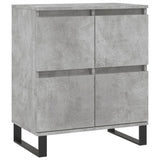 Credenza Grigio Cemento 60x35x70 cm in Legno Multistrato