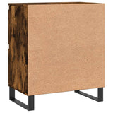 Credenza Rovere Fumo 60x35x70 cm in Legno Multistrato