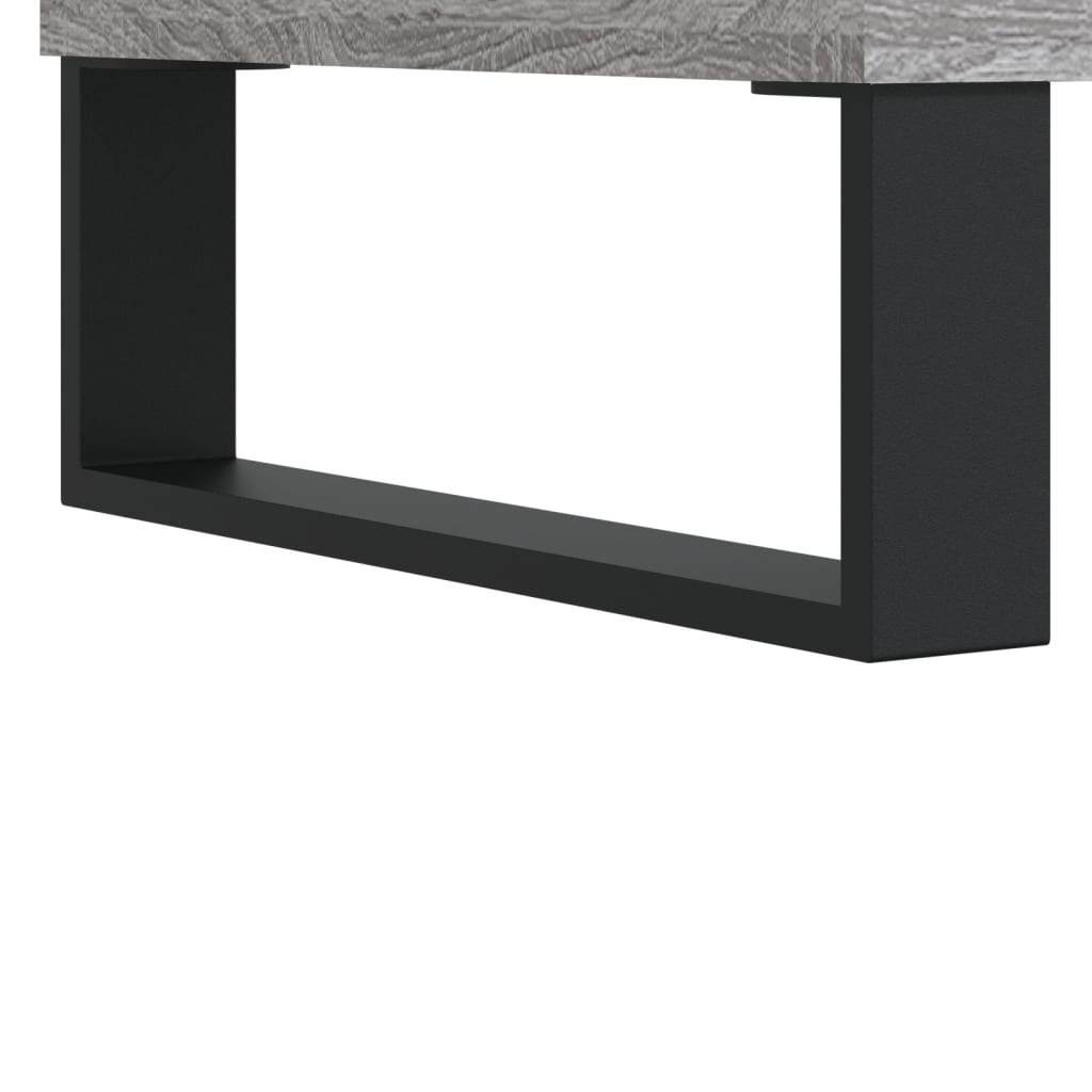 Credenza Grigio Sonoma 60x35x70 cm in Legno Multistrato