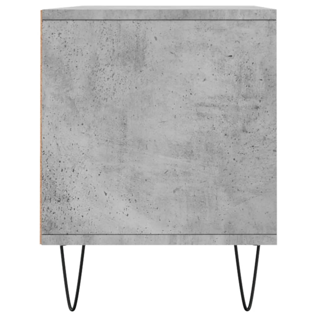 Mobile per TV Grigio Cemento 100x34,5x44,5 cm Legno Multistrato