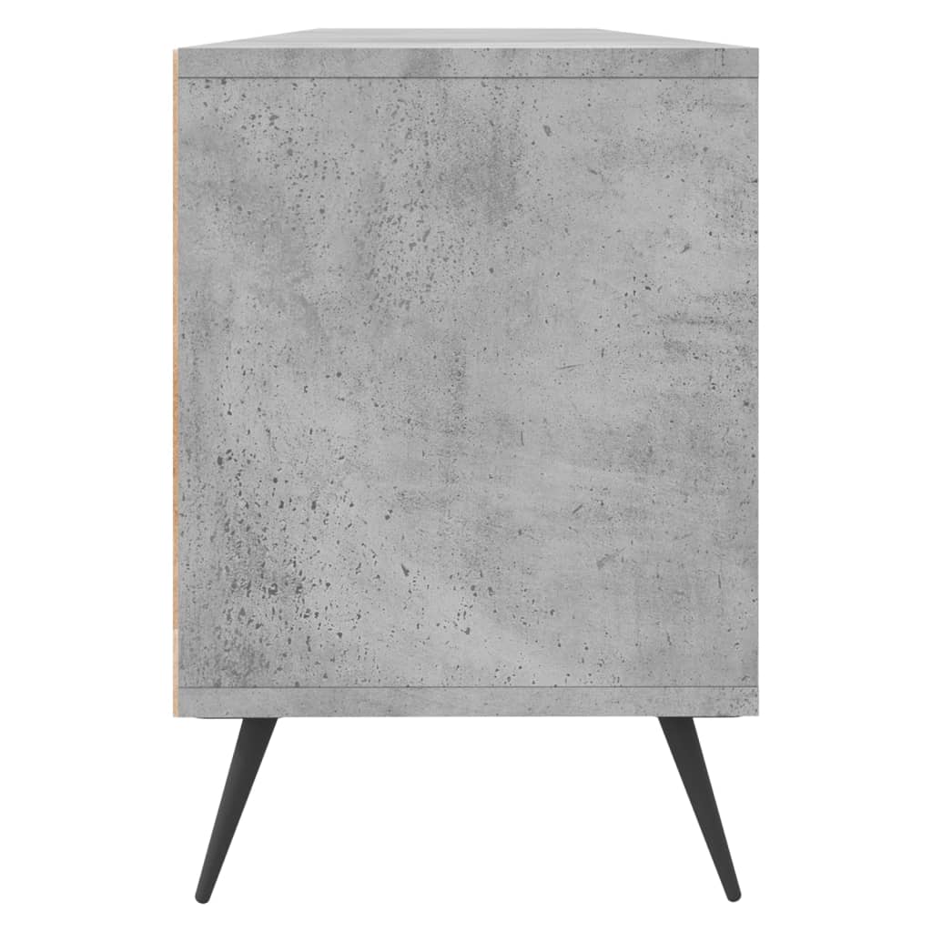 Mobile TV Grigio Cemento 150x30x44,5 cm Legno Multistrato