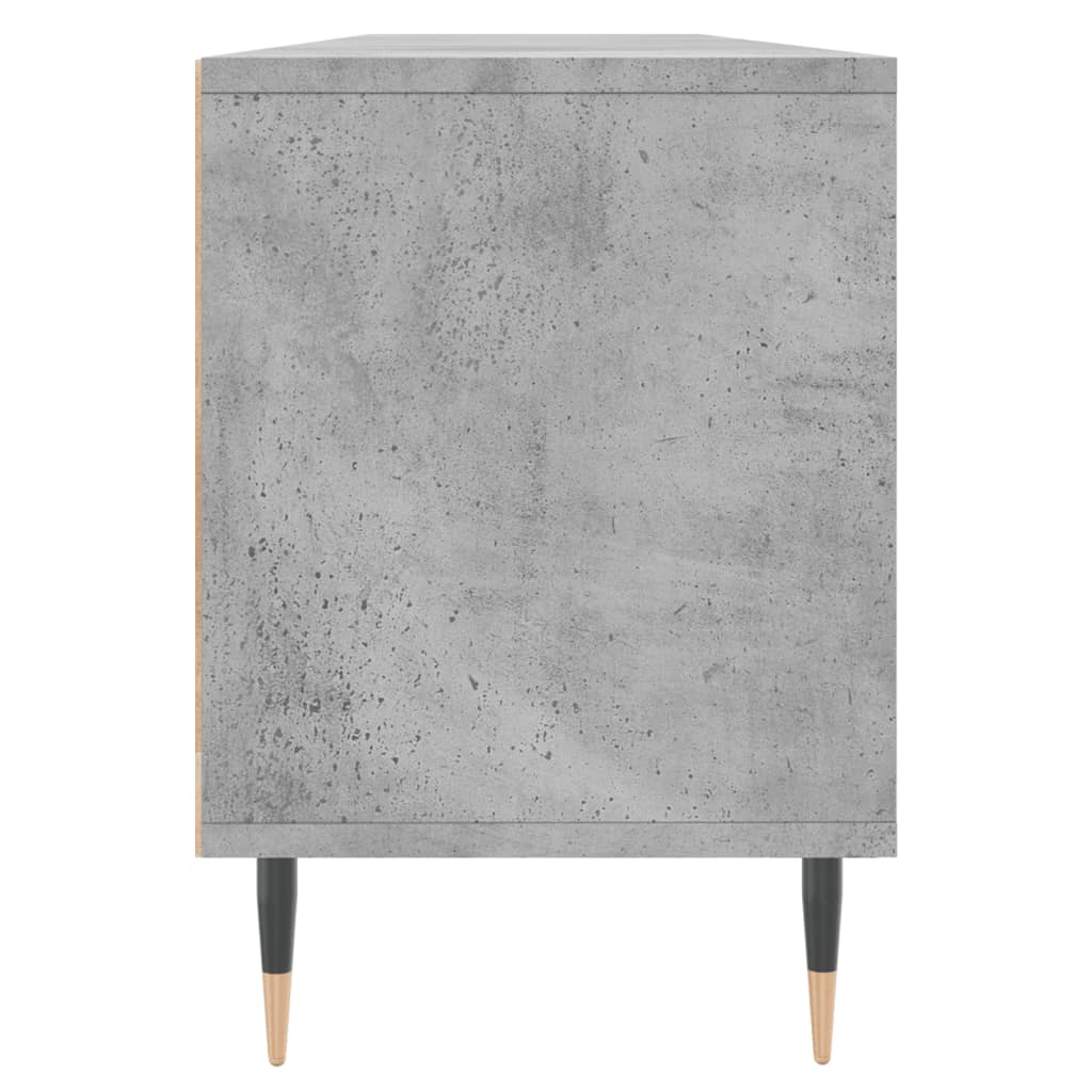 Mobile TV Grigio Cemento 150x30x44,5 cm Legno Multistrato