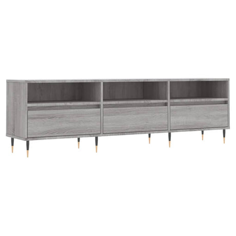 Mobile Porta TV Grigio Sonoma 150x30x44,5 cm Legno Multistrato