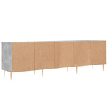 Mobile TV Grigio Cemento 150x30x44,5 cm Legno Multistrato