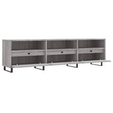 Mobile Porta TV Grigio Sonoma 150x30x44,5 cm Legno Multistrato