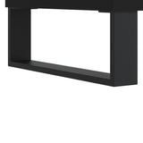 Mobile da Bagno Nero 58x33x60 cm in Legno Multistrato