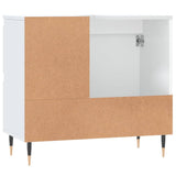 Armadietto da Bagno Bianco 65x33x60 cm in Legno Multistrato