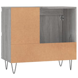 Armadietto Bagno Grigio Sonoma 65x33x60 cm in Legno Multistrato