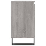 Armadietto Bagno Grigio Sonoma 65x33x60 cm in Legno Multistrato