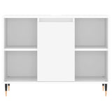 Mobile da Bagno Bianco 80x33x60 cm in Legno Multistrato