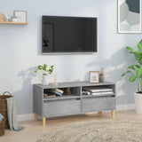 Mobile per TV Grigio Cemento 100x34,5x44,5 cm Legno Multistrato