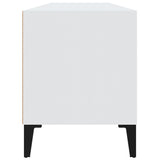 Mobile Porta TV Bianco 100x34,5x44,5 cm in Legno Multistrato