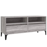 Mobile Porta TV Grigio Sonoma 100x34,5x44,5cm Legno Multistrato