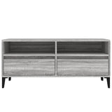 Mobile Porta TV Grigio Sonoma 100x34,5x44,5cm Legno Multistrato