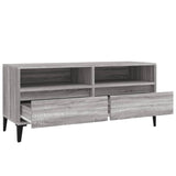 Mobile Porta TV Grigio Sonoma 100x34,5x44,5cm Legno Multistrato