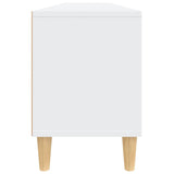 Mobile Porta TV Bianco 150x30x44,5 cm in Legno Multistrato