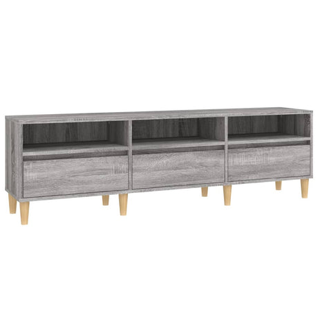 Mobile Porta TV Grigio Sonoma 150x30x44,5 cm Legno Multistrato