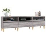 Mobile Porta TV Grigio Sonoma 150x30x44,5 cm Legno Multistrato