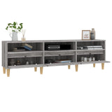 Mobile Porta TV Grigio Sonoma 150x30x44,5 cm Legno Multistrato