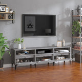 Mobile Porta TV Grigio Sonoma 150x30x44,5 cm Legno Multistrato