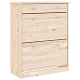Credenza ALTA 77x35x188 cm in Legno Massello di Pino