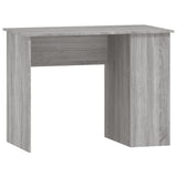 Scrivania Grigio Sonoma 100x55x75 cm in Legno Multistrato