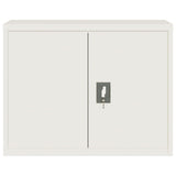 Armadio Classificatore Bianco 90x40x70 cm in Acciaio