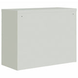 Armadio Classificatore Grigio Chiaro 90x40x70 cm in Acciaio