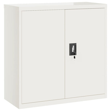 Armadio Classificatore Bianco 90x40x90 cm in Acciaio