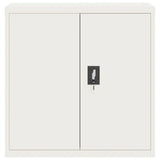 Armadio Classificatore Bianco 90x40x90 cm in Acciaio