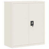 Armadio Classificatore Bianco 90x40x105 cm in Acciaio