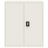 Armadio Classificatore Bianco 90x40x105 cm in Acciaio