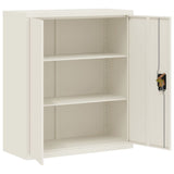 Armadio Classificatore Bianco 90x40x105 cm in Acciaio